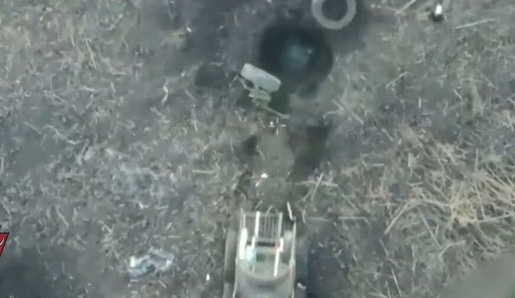 Бійці 71-ї бригади за допомогою НРК нашпигували вибухівкою газову трубу, якою намагалися пролізти рашисти. ВIДЕО
