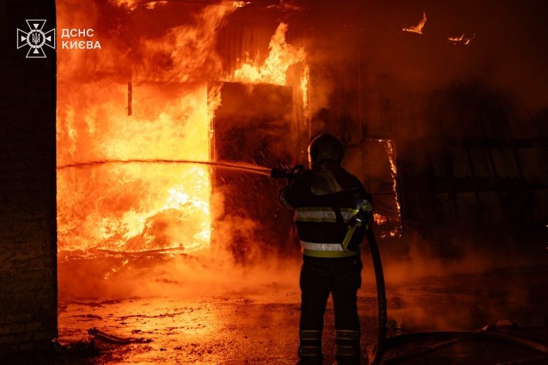 Київ після обстрілу 26 липня