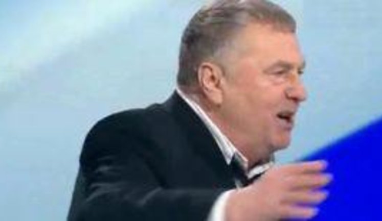 Жириновский-Пугачевой: Вы как последние проститутки ложитесь под любого. Завтра въеду в Кремль и буду на вас плевать. + ВИДЕО.