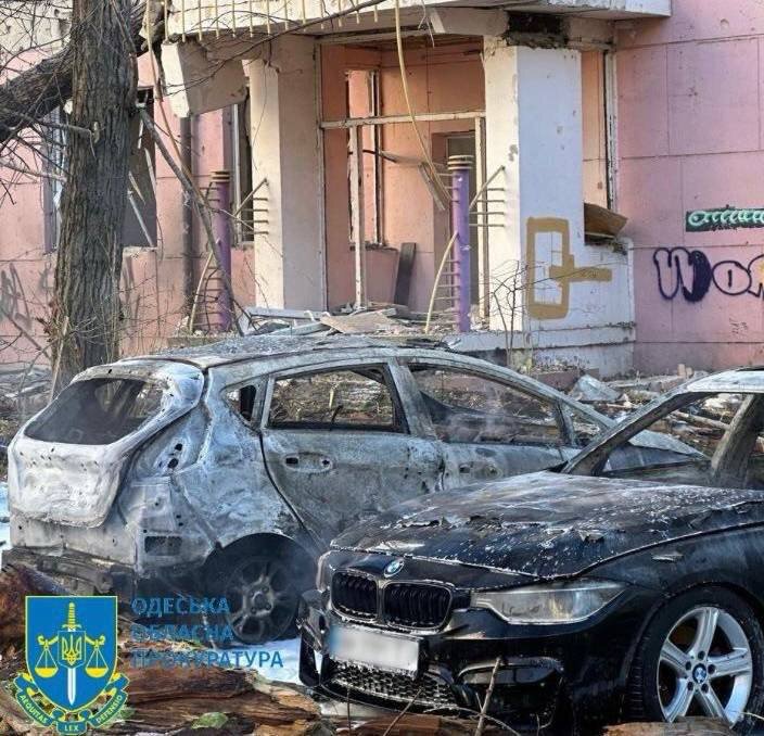 наслідки удару по Одесі