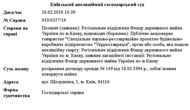 Апелляционный суд 28 февраля определит дальнейшую судьбу Гостиного двора, - Луценко 01 Апелляционный суд 28 февраля определит дальнейшую судьбу Гостиного двора, - Луценко 01
