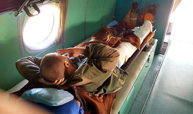 До Одеського військового госпіталю авіацією доставлено 10 поранених військовослужбовців, 1 з них у реанімації у важкому стані, - волонтер Танцюра 01