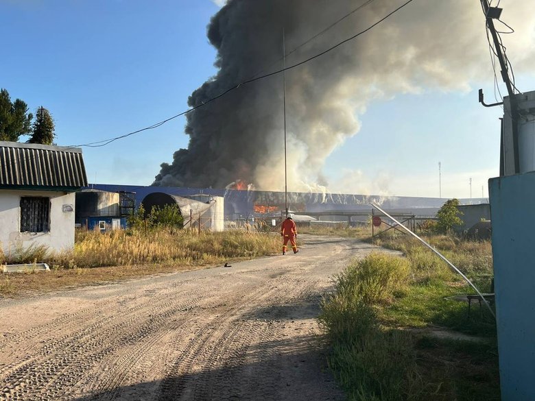 Shelling of Kyiv region