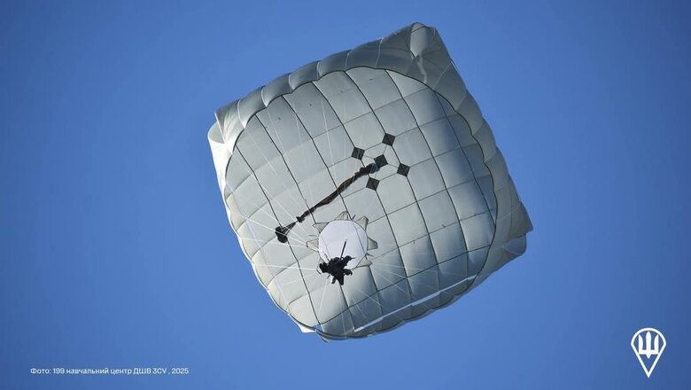 Paratroopers are being trained to use T-11 parachute systems