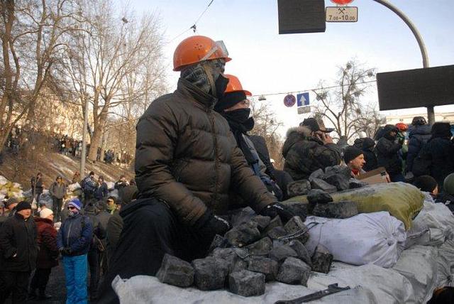 баррикады грушевского