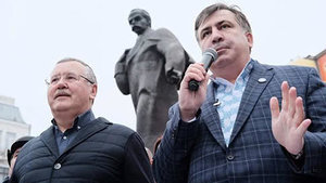 Гриценко хоче об'єднатися із Саакашвілі для виборів у Раду