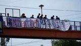 "Нацкорпус" провів акцію з приводу голосування в ПАРЄ щодо РФ під посольством Франції. ВІДЕО+ФОТО