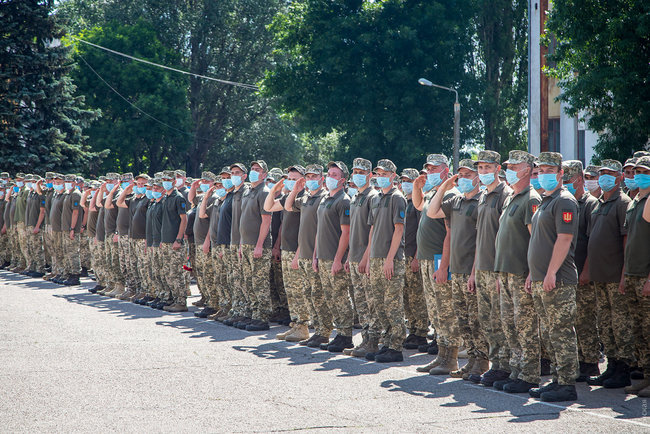 Воїни 28-ї ОМБр повернулися із зони проведення ООС у пункт дислокації на Одещині 03