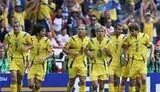 Сборная Украины по футболу со счетом 4:0 разгромила Литву