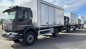 Литва передала Україні декілька п’ятитонних вантажівок Renault D у межах Коаліції з розмінування