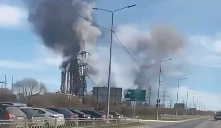 Силы беспилотных систем нанесли удар по российскому химзаводу в Череповце