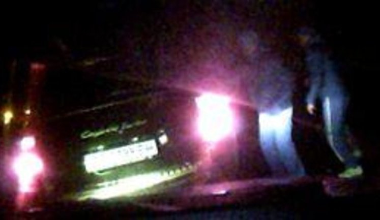 Видеорегистратор Татьяны Чорновол - как бандиты напали на журналистку и активистку Евромайдана. ВИДЕО