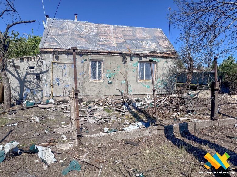 У Житомирі через атаку дронів пошкоджено приватні будинки