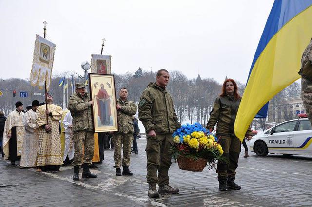 Memory of Heavenly Hundred Heroes honored in Kyiv 01 Memory of Heavenly Hundred Heroes honored in Kyiv 01