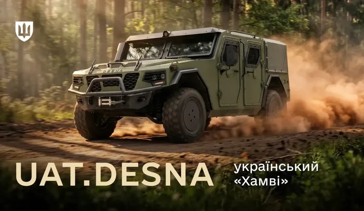 Ukrainian "Humvee": Defense Ministry codifies "Desna" armored vehicle. PHOTO