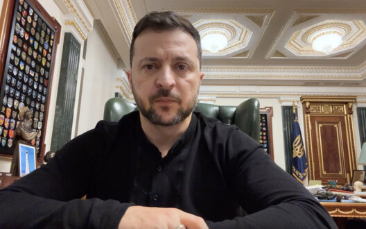 Зеленський про нічну атаку "калібрами"