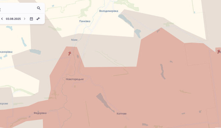 Russian forces advance near Sukhetske, near Novotoretske, and Zelene Pole – DeepState. MAPS