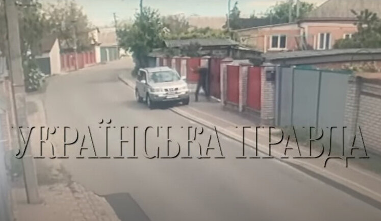 Стрельба в Софиевской Борщаговке: УП показала момент убийства военного и его тещи. ВИДЕО