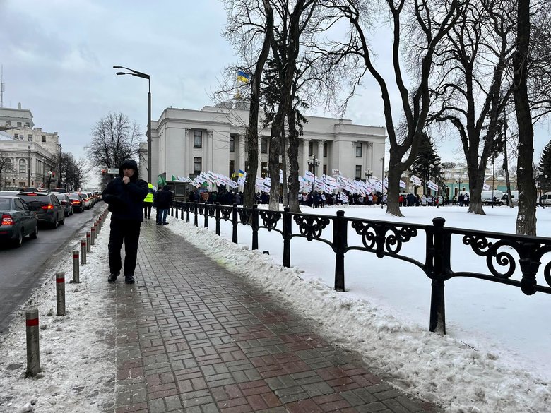 Сьогодні ФОПи знову пікетують Раду 20