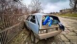 Окупанти поцілили по цивільному автомобілю у Запорізькій області