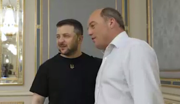 Зеленський зустрівся з Воллесом: "Велика Британія послідовно показує своє лідерство у підтримці України". ВIДЕО