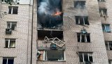 Россияне атаковали Киев: БпЛА попали в жилые дома, погиб 14-летний парень (обновлено). ВИДЕО+ФОТОрепортаж