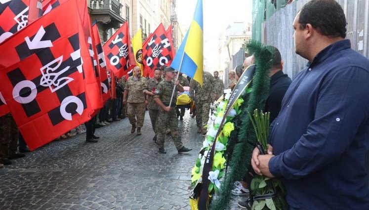 Загиблого під час російсько-грузинської війни українця Леоніда Ткачука перепоховали у Львові. ФОТОрепортаж