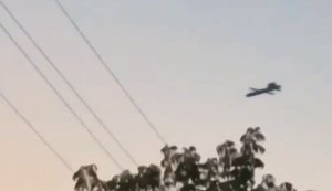 Local residents in Russian Federation filmed Ukrainian FP-5 "Flamingo" cruise missiles flying towards Votkinsk. VIDEO