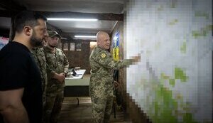 Зеленський відвідав штурмовий полк на Сумщині, який торік зайшов на територію Курщини
