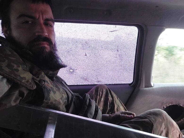 Андрій Шадрін: Під Попасною ми бачили просто апокаліптичні пейзажі, яких навіть у фільмах не знімають 05