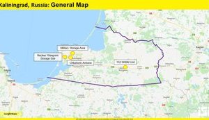 Знімки ізраїльського супутника зафіксували активне будівництво і модернізацію ядерних бункерів у Калінінградській області. ФОТО