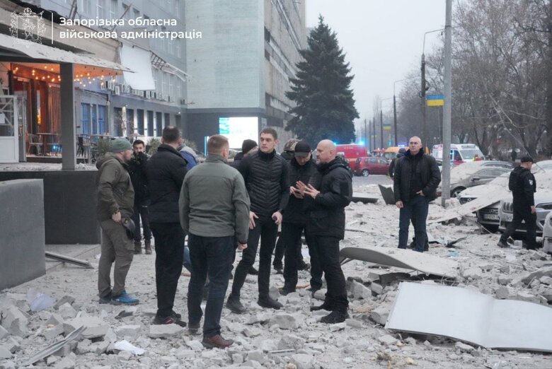 Запоріжжя після обстрілу 10 грудня 2024 року