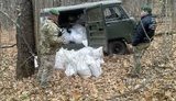 Контрабандисти будували міст через болото, щоб возити товари з РФ. ВІДЕО+ФОТО