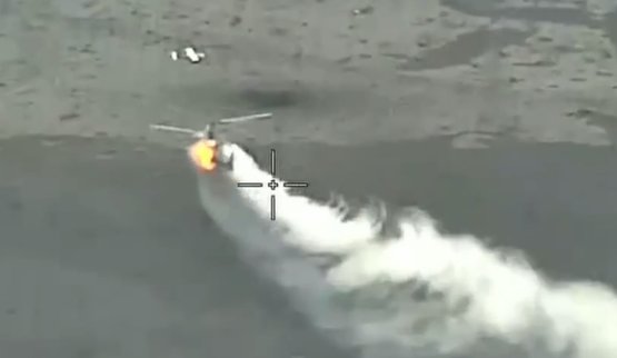 Російський Ка-52 знищено дроном на Донеччині: подробиці