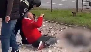 Father beside body of his dead 15-year-old daughter after Russian terrorists’ strike on Chernihiv. VIDEO