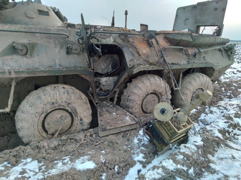На Чернігівщині українські воїни знищили колону постачання окупантів 06