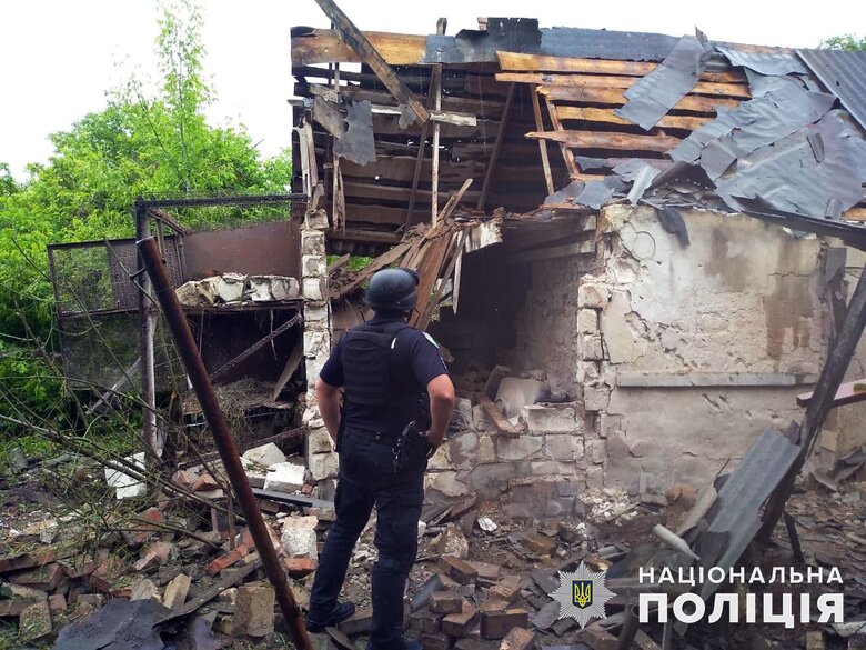 Consequences of enemy shelling of Donetsk region 05