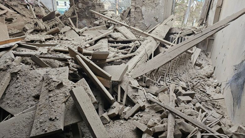Consequences of Russian attack on Kherson: Educational institution was hit 01 Consequences of Russian attack on Kherson: Educational institution was hit 01