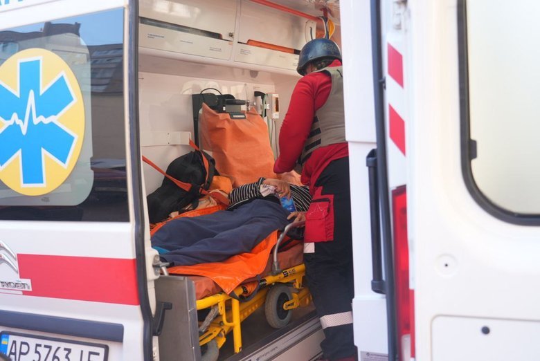 обстріл Запоріжжя