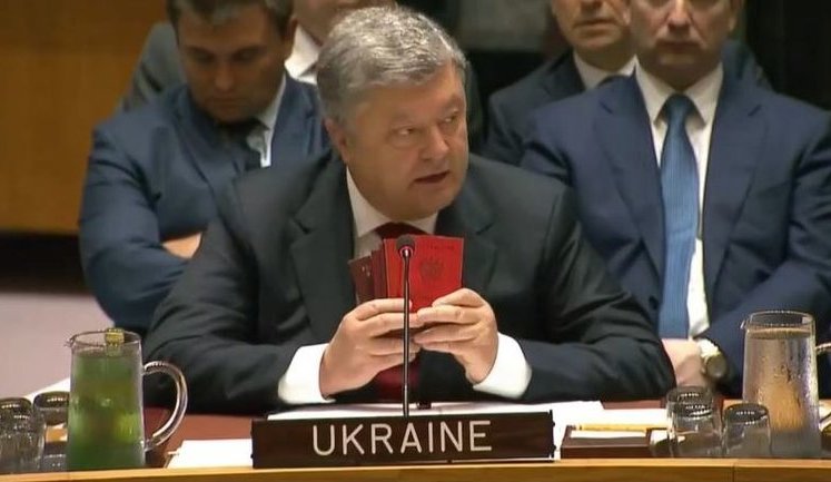 Poroshenko urges UN Security Council to deploy Blue Helmets in Donbas. VIDEO
