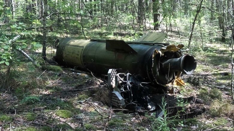В лесу под Славутичем нашли российскую Точку-У 01