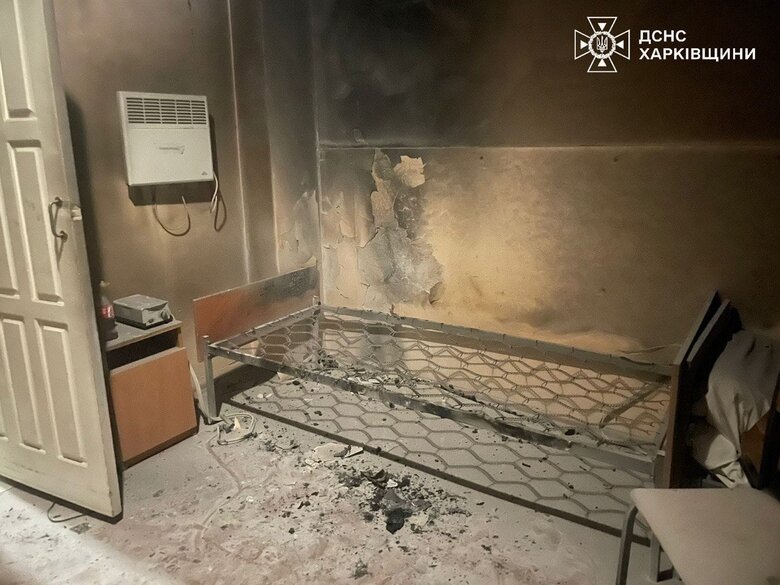 пожежа в інтернаті на Харківщині