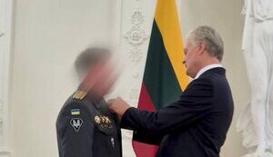 Nauseda honours SOF soldiers for evacuating fallen volunteer Valentėlis. PHOTOS