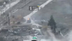 Column of Russian armoured vehicles breaks through to Kupyansk - DeepState. VIDEO