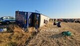 Автобус с более чем 50 украинцами перевернулся в Румынии