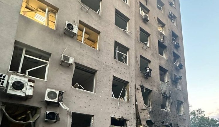 Россия утром атаковала Запорожье: есть попадания и раненый