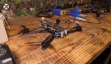Destruction of a Russian fibre-optic drone with scissors