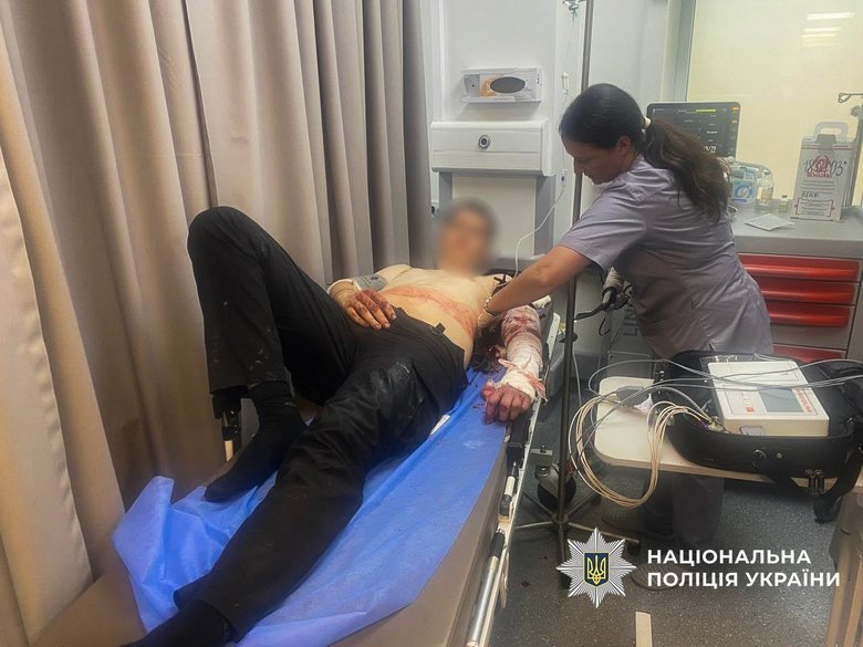у Запоріжжі підозрюваний атакував поліцію під час обшуку