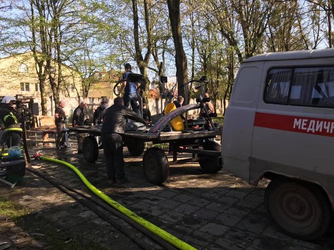 Центр реабілітації учасників АТО підпалили у Львові, - Садовий 07