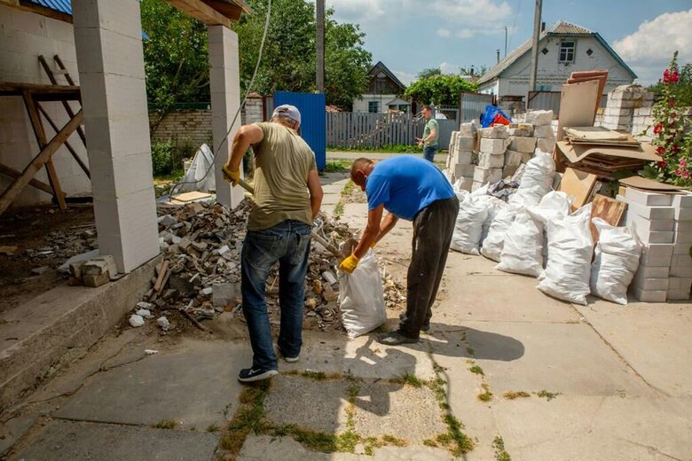 В селе Бузова в Киевской области началась программа восстановления жилья, пострадавшего от войны 01